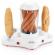 Aparat de preparat hot dog gallet gourmet mah502, 380 w, 2 tepuse, accesorii