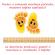 Sandalute cu barete colorate - favi (marime disponibila: 9-12 luni (marimea 20