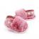 Sandalute roz pudra in degrade - pufosila (marime disponibila: 3-6 luni