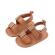Sandalute maro pentru baietei - buckle (marime disponibila: 3-6 luni (marimea