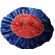Costum etno-tiganesc Gipsy Style rosu-albastru ,fete 8 ani ,128 cm