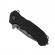 Briceag de vanatoare ideallstore®, predator blade, otel inoxidabil, 22.5 cm, negru, teaca inclusa