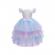 Rochie unicorn cu trena detasabila, ideallstore®, 3-5 ani