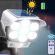 Lampa cu panou solar, qty032, 77led