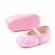 Balerini roz din saten pentru fetite (marime disponibila: 6-9 luni (marimea 19