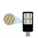 Lampa led cu suport de prindere, panou solar, telecomanda, 300w