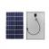 Lampa led cu suport de prindere, panou solar, telecomanda, 300w