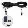 Cablu prelungitor ip65 flippy,  pentru lampi solare, material cauciuc si cupru, 2 pini mama- tata, waterproof, 5 metri, negru