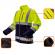 Bluza polar de avertizare galben cu negru nr.58 neo tools 81-740-xxl