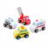 Set 4 vehicule lemn new classic toys