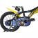 Bicicleta copii dino bikes 14 inch batman