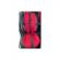 Huse scaune auto universale fractionate ,culoare:negru+rosu 11piese
