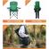 Set doua scaune camping / pescuit, pliabile, verde, 96 x 54 x 86 cm, Vivo AC03