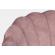 Canapea 2 locuri cu tapiterie din velur roz si picioare fier auriu giliola 130 cm x 77 cm x 83 h x 44.5 h1