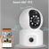 Camera Video Supraveghere WiFi cu 355° Rotativa si o Camera Fixa: Monitorizare Integrala cu Aplicatie Smart