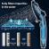 Cap de dus,Cu filtru de carbon,Accesorii,Comutator ON/OFF,Presiune mare,8Functii+2Functii speciale de pulverizarea apei in partea din spate.Crom ABS