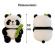 Ursulet Panda de Plus, Dimensiune 30 cm, Alcatuit din Materiale Calitative, Moale si Pufos la Atingere, Ideal Pentru Copii sau Adolescenti, Aspect Prietenos si Atractiv