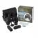 Binocul profesional cu compas si busola electronica, ideallstore®, negru, 10x50