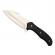 Cutit de supravietuire, ideallstore®,full tang,  25 cm, negru