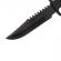 Cutit militar, ideallstore®, military combat, 29 cm, negru
