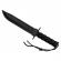 Cutit militar, ideallstore®, rambo, 35 cm, otel inoxidabil