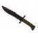 Cutit tactic de vanatoare, ideallstore®, fixed blade, 34 cm