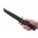 Cutit tactic de vanatoare, ideallstore®, peacemaker, 26.5 cm, negru