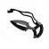 Cutit tactic pumnal, ideallstore®, black knife, 13 cm, otel inoxidabil