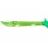 Sabie de jucarie ideallstore®, eye sight, plastic, led, sunete, 60 cm, verde