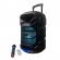 Boxa portabila kts1536, 120w p.m.p.o, microfon wireless, bt, aux