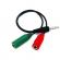 Cablu audio b039, 3.5mm, 2 conectori