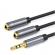 Cablu audio cu conectori qhd73, mufa jack, 3mm