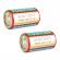 Set 2 baterii tip r20, dimensiunea d, 1.5v