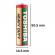 Set 4 baterii r6, tip aa, 1.5v, zinc/carbon