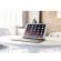 Husa Tableta Tastatura Apple Ipad 2nd Generation 9.7 Air 2 Smartbook Keypad ofera protectie Luxury Origami Silver