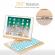 Husa Tableta Tastatura Apple Ipad 1St Generation 9.7 Air 1 Smartbook Keypad ofera protectie Luxury Rotire 360 Gold