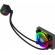 Cpu cooler aquarius 120 aio black argb