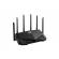 Router gaming tuf asus wifi 6 (802.11ax)ax6000, dual 2.5g port, mobile game