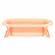 Cadita de baie cu dop de scurgere ecotoys ha-b37 - roz