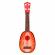 Chitara ukulele pentru copii cu 4 corzi ecotoys mj030 - capsuna