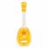 Chitara ukulele pentru copii cu 4 corzi ecotoys mj030 - portocala