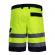 Pantalon reflectorizant scurt / verde - 2xl