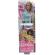 Papusa barbie tinute stralucitoare satena cu rochita blue