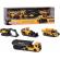 Majorette set 4 masinute metalice volvo 7.5cm