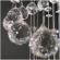 Candelabru Modern K9 Crystal Spiral Raindrops iluminat cu LED TotulPerfect