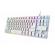 Tastatura trust gxt833w thado, alb