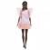 Papusa barbie fashionista afro-americana cu rochie peach