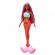 Barbie dreamtropia papusa sirena cu par magenta si coada portocalie