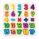 Puzzle din lemn - matematica, numere