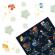 Set autocolante fosforescente cu semne zodiacale pentru copii